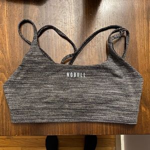 NOBULL bra Black melange medium